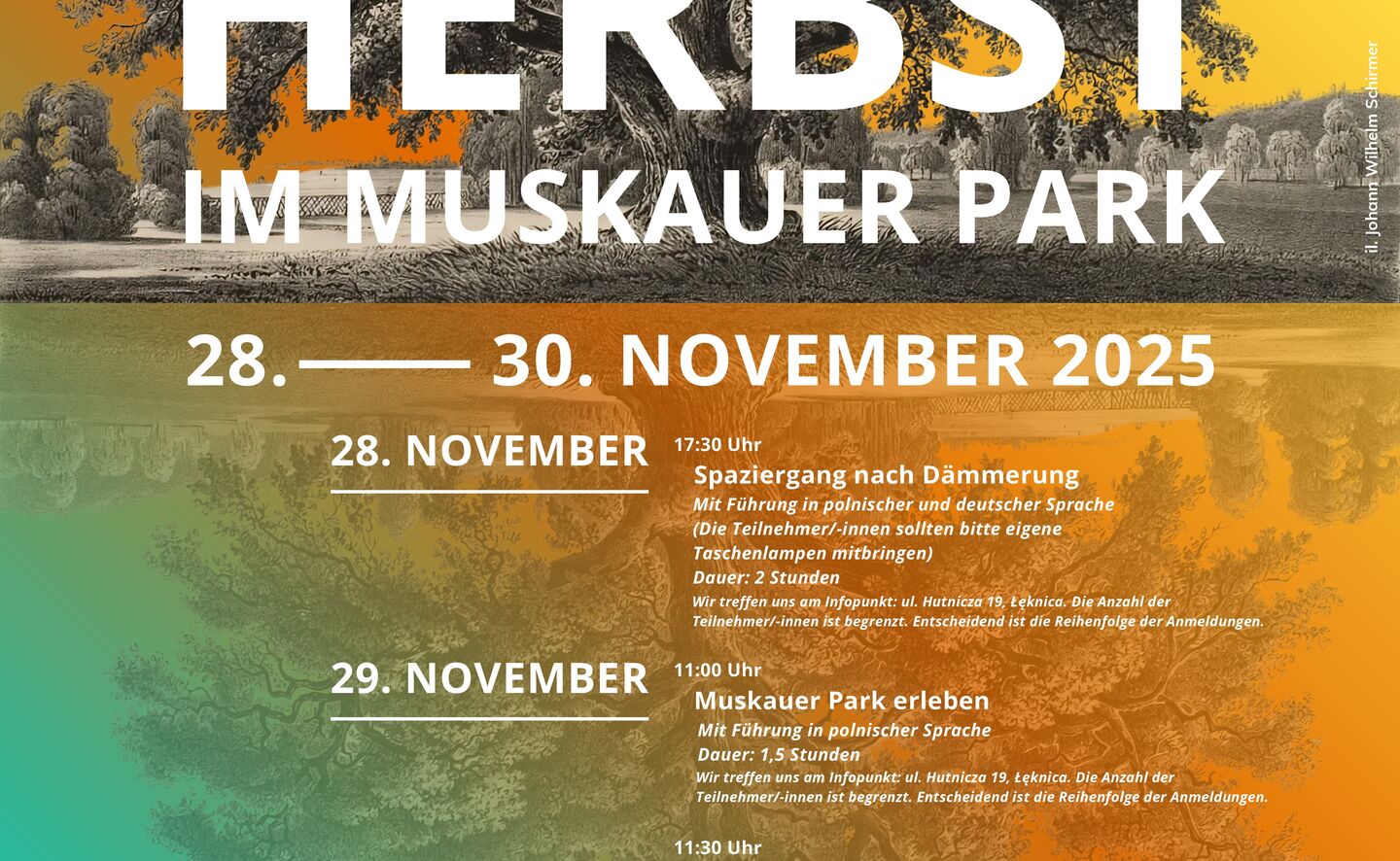Herbst mit Muskauer Park 2025