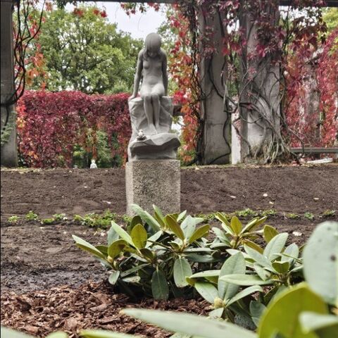 Enth&uuml;llung der Wassernixe im Wehrinselpark, Fot. Jolanta Imbierska