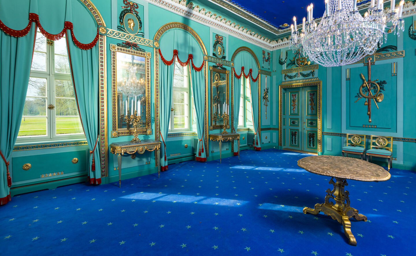 Grüner Saal im Schloss, © Leo Seidel