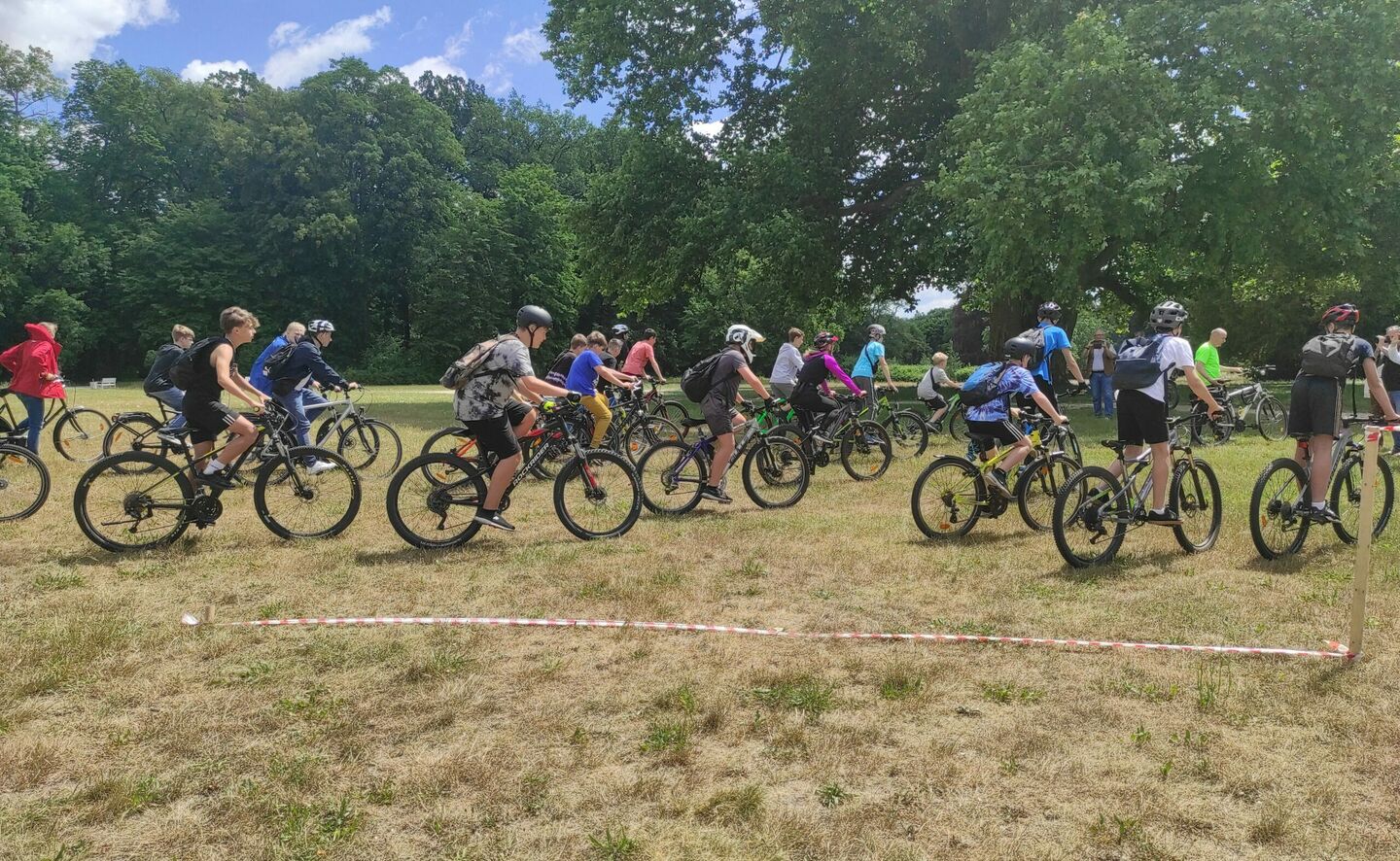 Park Rallye w żagańskim parku, fot. Urzad Miasta Żagań